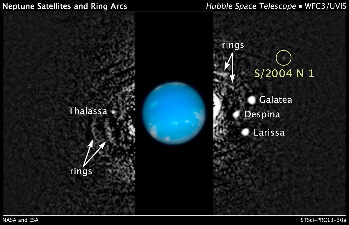 Tiny New Moon Discovered Around Neptune